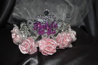 Wedding  Bride to Be Flashing Tiara Image 1