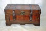 Dark Wooden Treasure Chest - HIRE image