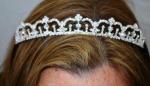 Diamante Tiara with Crown Design image