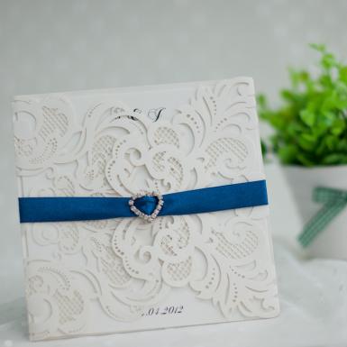 Wedding  Charming Laser Cut Invitations Image 1