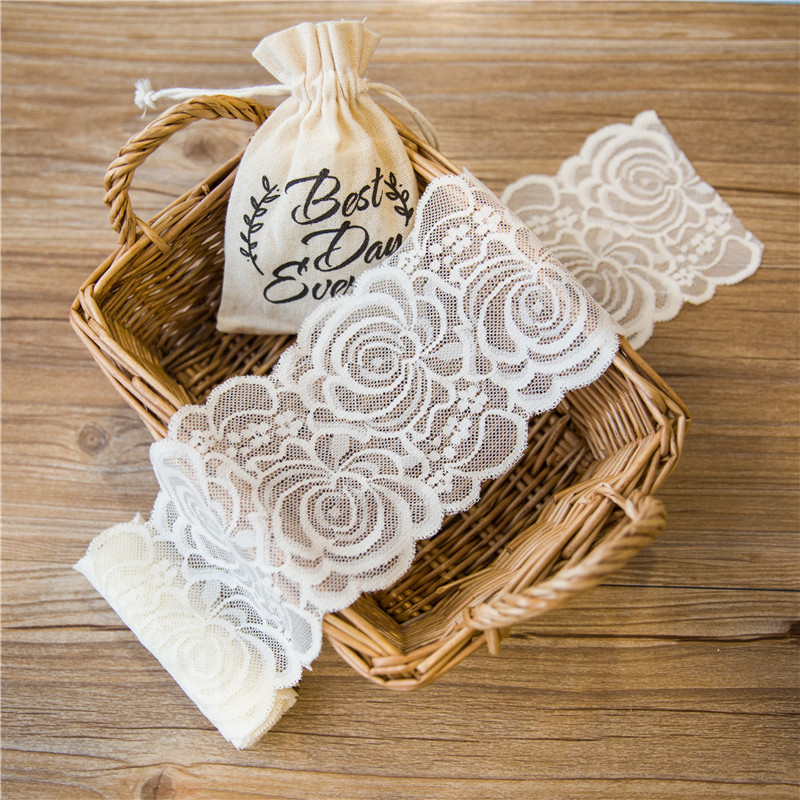 wide lace ribbon
