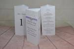 Tri Fold Menu Cards - Choose your design image