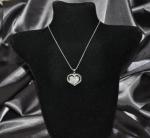 Double Heart Swarovski Crystal Necklace image