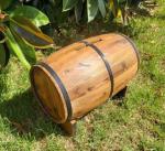 Wine Barrel Rustic Wishing Well - Hire Only image