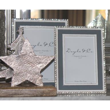 Wedding  Grey Lacquer Classique Frame 4x6 Image 1