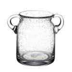 Bubble Glass Vase Wide Squat image