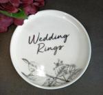 Trinket Plate - Wedding Rings image