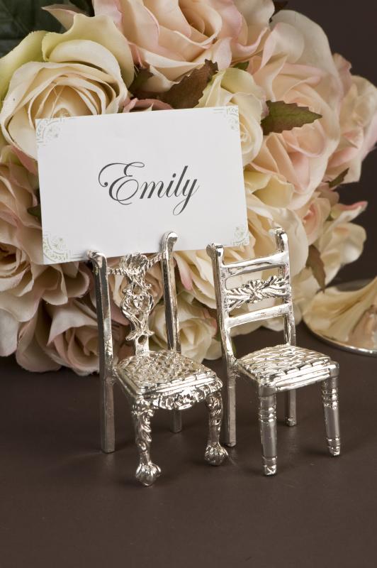 Wedding Victorian Chair Place Card Holder ONLY 22 LEFT Wedding Wish