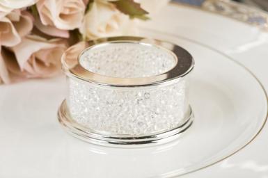 Wedding  Crystal Tealight Candle Holders Image 1