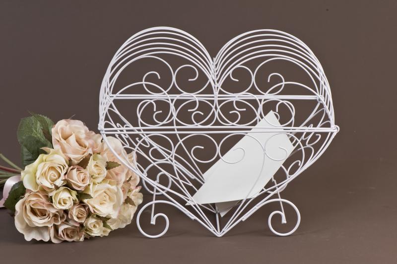 Wedding Heart Shape Bird Cage Wedding Heart Shape Bird Cage Medium Image 1