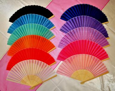 Wedding  Asian Folding Fans Image 1