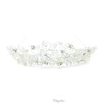 Chrysalini Crystal Bridal Crown, Wedding Tiara - E53080 image