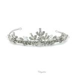 Chrysalini Crystal Bridal Crown, Wedding Tiara - E73103 image