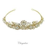 Chrysalini Crystal Bridal Crown, Wedding Tiara - E73267G image