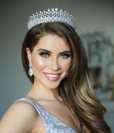 Chrysalini Crystal Bridal Crown, Wedding Tiara - TALIA TALIA Image 1