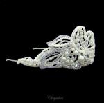 Chrysalini Bridal Headband, Wedding Vine Hairpiece with Crystals - E93995 image