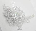 Chrysalini Designer Wedding Hairpiece, Deluxe Bridal Fascinator - R65234 image