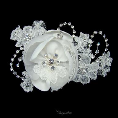 Chrysalini Designer Wedding Hairpiece, Deluxe Bridal Fascinator - ZOE.5229 ZOE.5229 Image 1