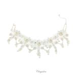 Bridal Jewellery, Chrysalini Wedding Necklaces with Crystals - NL00892 image