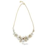 Bridal Jewellery, Chrysalini Wedding Necklaces with Crystals - NL8075S image