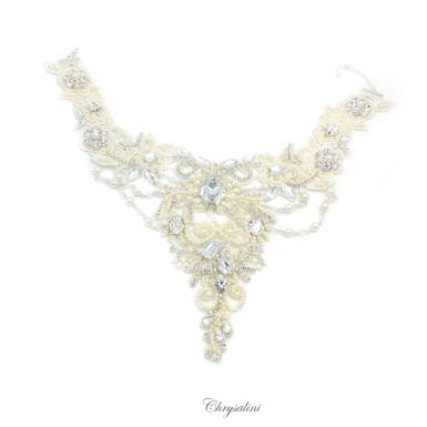 Bridal Jewellery, Chrysalini Wedding Necklaces with Crystals - NL8383 NL8383 Image 1