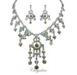 Bridal Jewellery, Chrysalini Wedding Necklaces with Crystals - ON3118 image