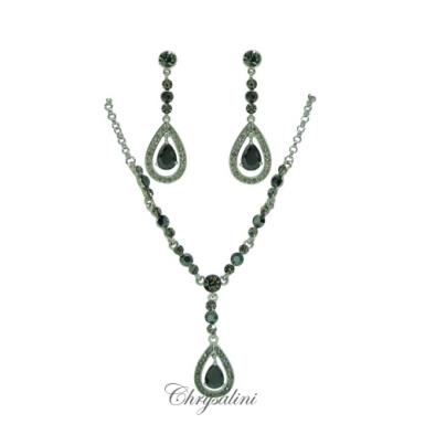 Bridal Jewellery, Chrysalini Wedding Necklaces with Crystals - VN800891 VN800891 Image 1