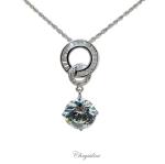 Bridal Jewellery, Chrysalini Wedding Necklaces with Crystals - XPN045 image