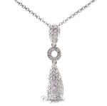 Bridal Jewellery, Chrysalini Wedding Necklaces - Gold - NL4365G image