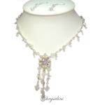Bridal Jewellery, Chrysalini Wedding Necklaces - Gold - NL5336 image