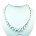 Bridal Jewellery, Chrysalini Wedding Necklaces with Pearls - BN4100 image