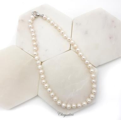 Bridal Jewellery, Chrysalini Wedding Necklaces with Pearls - BN4303 BN4303 Image 1