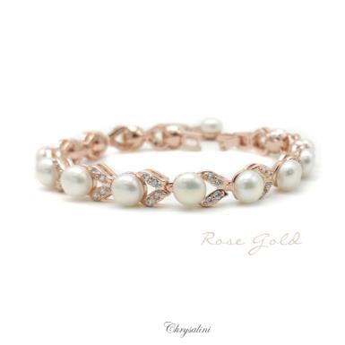 Bridal Jewellery, Chrysalini Wedding Bracelets with Crystals - CB5479S CB5479S-LIMITED STOCK Image 1