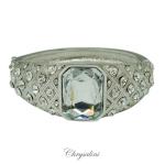 Bridal Jewellery, Chrysalini Wedding Bracelets with Crystals - CB5564 image