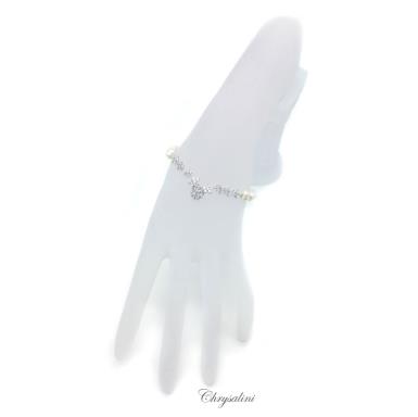Bridal Jewellery, Chrysalini Wedding Bracelets with Crystals - MB0058 MB0058 Image 1