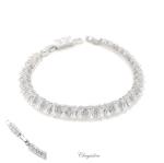 Bridal Jewellery, Chrysalini Wedding Bracelets with Crystals - MB0071 image