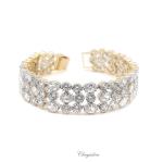 Bridal Jewellery, Chrysalini Wedding Bracelets with Crystals - MB0072 image
