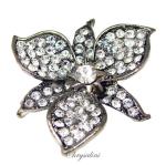 Bridal Jewellery, Chrysalini Wedding Brooch, Crystal Pin - CBR1279 image