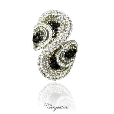 Bridal Jewellery, Chrysalini Bridesmaid Ring - ER2013 ER2013-PK2 Image 1