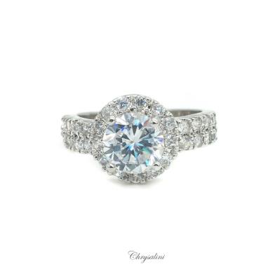 Bridal Jewellery, Chrysalini Bridesmaid Ring - XPR005W XPR005W - LIMITED STOCK Image 1