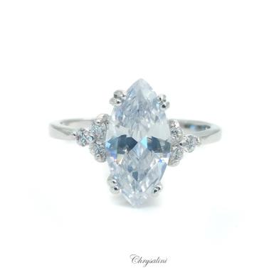 Bridal Jewellery, Chrysalini Bridesmaid Ring - XPR022 XPR022 -PK 2 Image 1