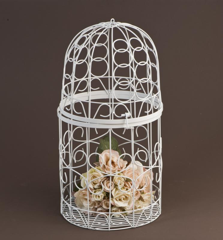 Wedding Large Bird Cage Card Keeper