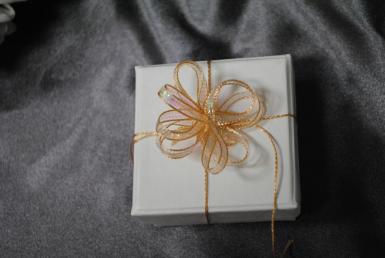 Wedding  Gold Ribbon Bow x 36 (2 available) Image 1