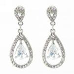 Crystal Teardrop Earrings image