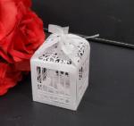 Birdcage Laser Cut Favour Boxes White x 20 image