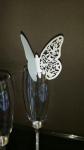Butterfly Glass Placecards x 10 image