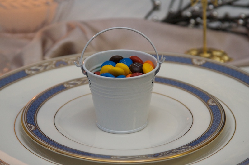 White Tin Bucket