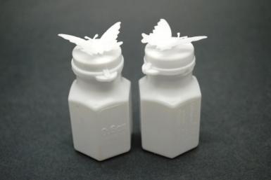Wedding  Butterfly Bubbles - 24 Pack Image 1
