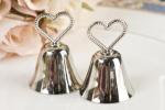 Heart Top Kissing Bell Place Card Holders image