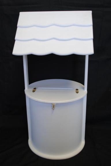 Wedding  Kaitlyn Round Wishing Well - Hire Image 1